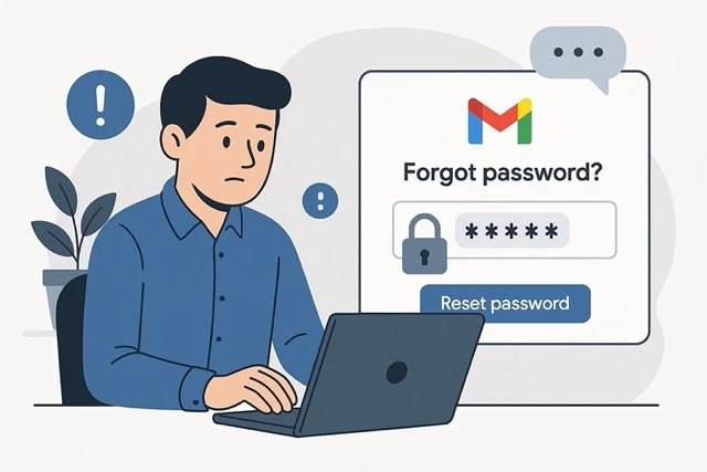 récupérer votre mot de passe Gmail