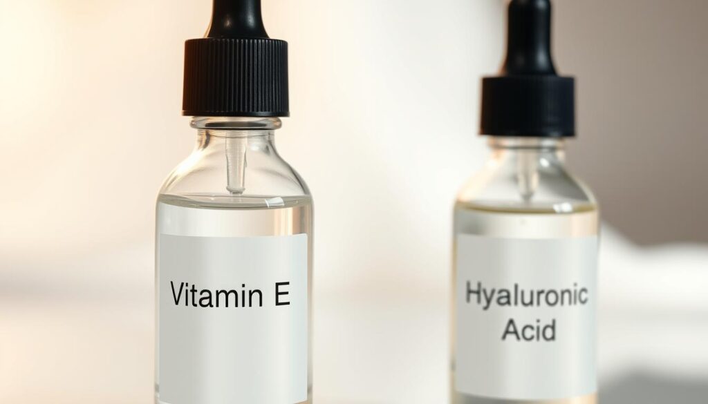 vitamina E y ácido hialurónico para la piel