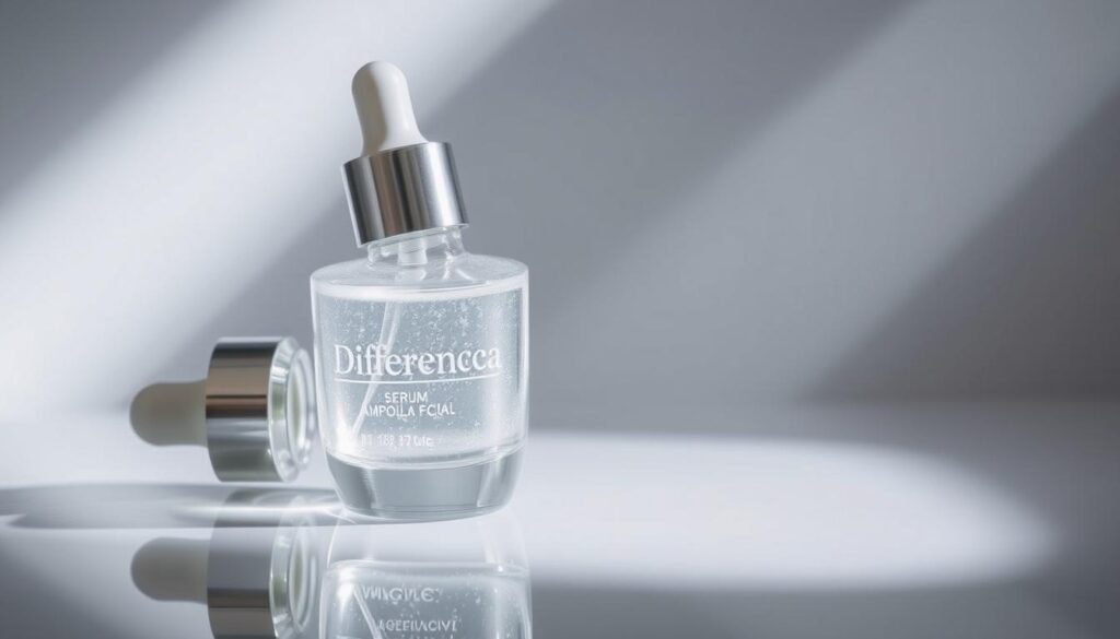 diferencia serum ampolla facial